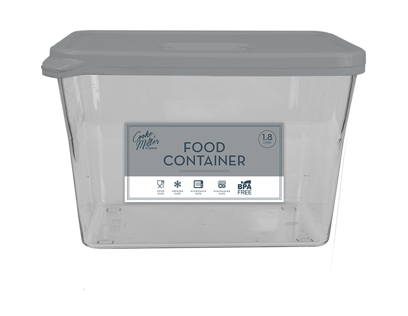 Wholesale Natural Food Container 1800ml