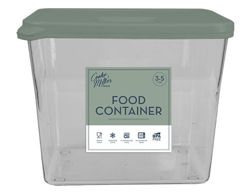 Wholesale Natural Food Container 3500ml