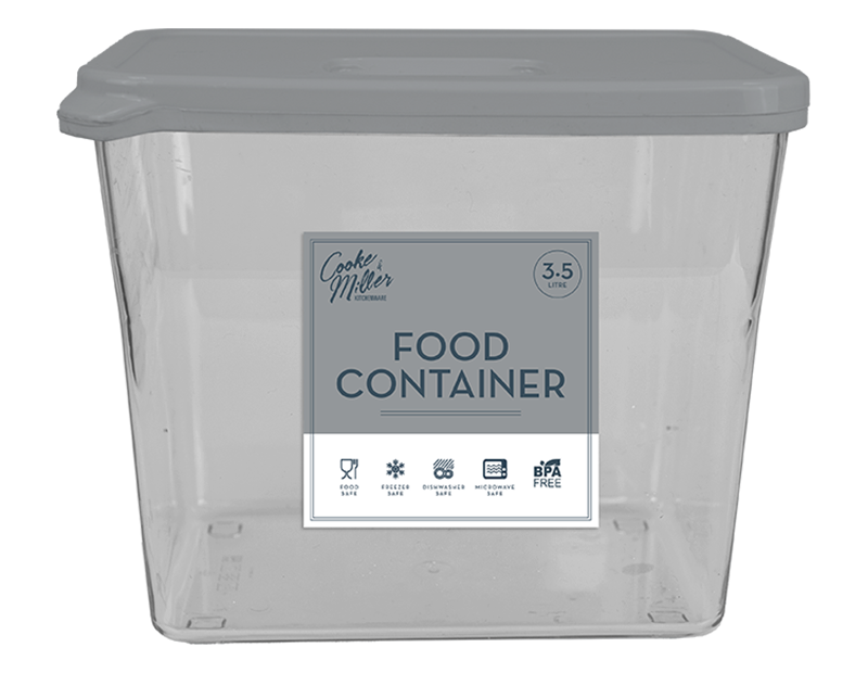 Wholesale Natural Food Container 3500ml