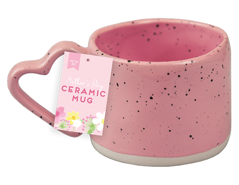 Wholesale Mother's Day Heart Ceramic Mug