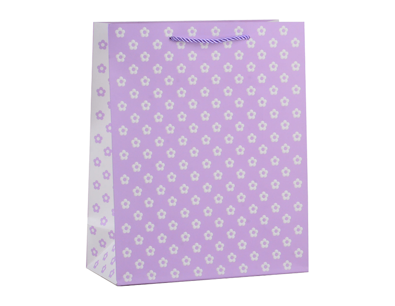 Wholesale Ditsy Floral Medium Gift Bag 26x32x12cm