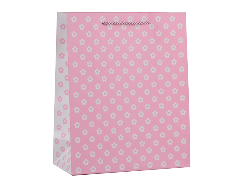 Wholesale Ditsy Floral Large Gift Bag 30x42x12cm