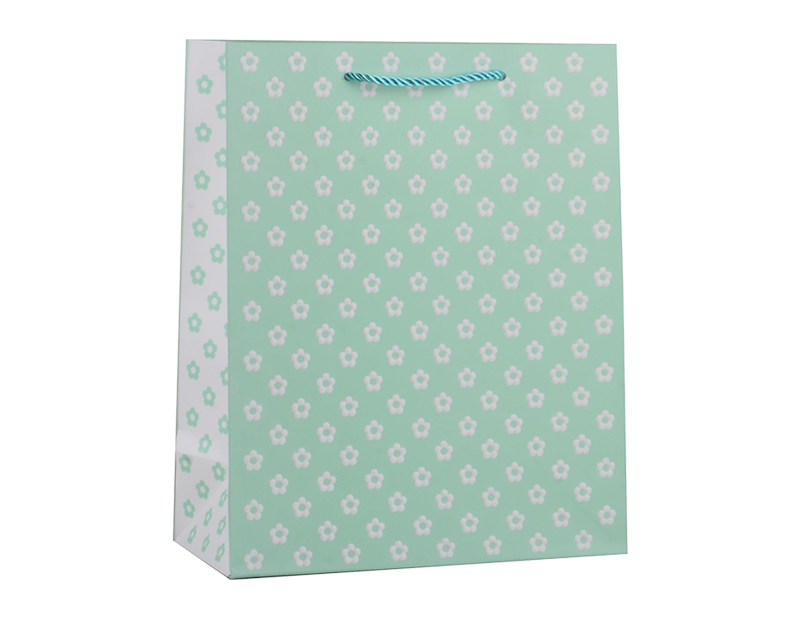 Wholesale Ditsy Floral Large Gift Bag 30x42x12cm