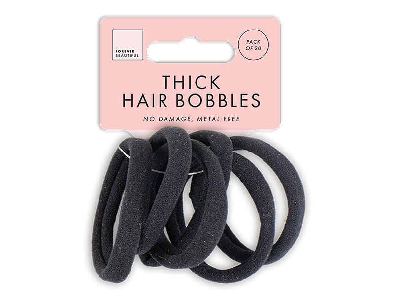 Wholesale Large Thick Rolled Hair Bobbles