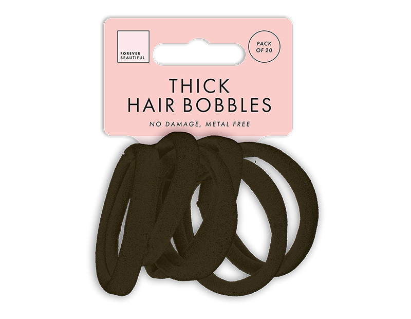 Wholesale Large Thick Rolled Hair Bobbles