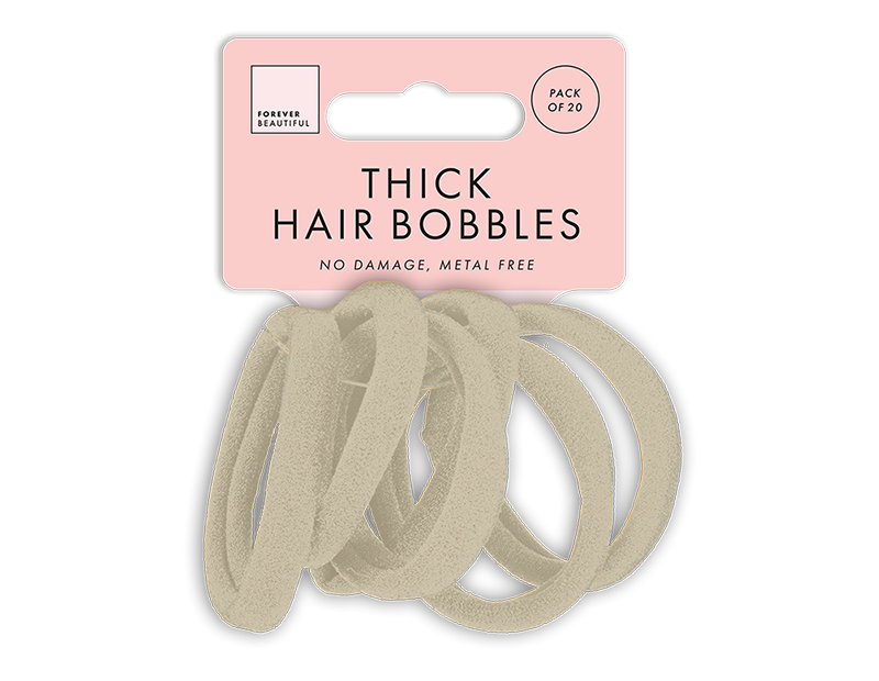 Wholesale Large Thick Rolled Hair Bobbles