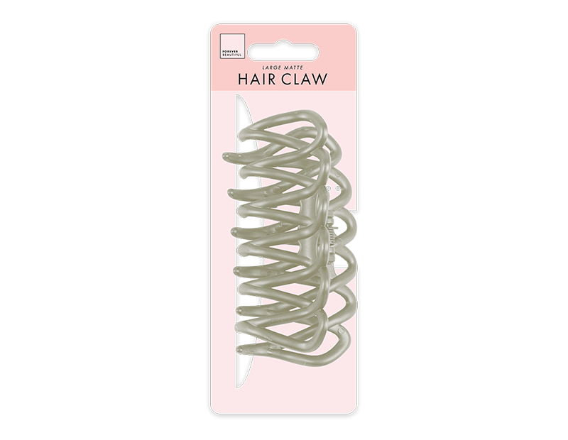 Wholesale Large Matte Hollow Hair Claw Clip