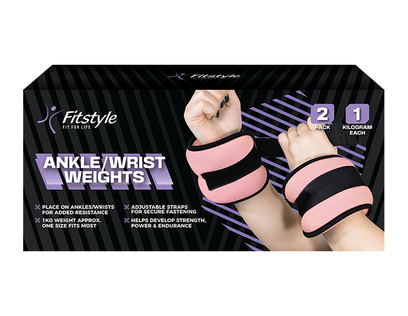 Wholesale Wrist/Ankle Weights 1KG 2pk