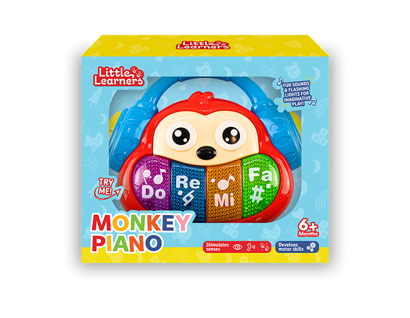 Wholesale Little Learners Musical Monkey Piano