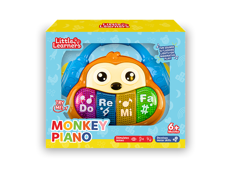 Wholesale Little Learners Musical Monkey Piano