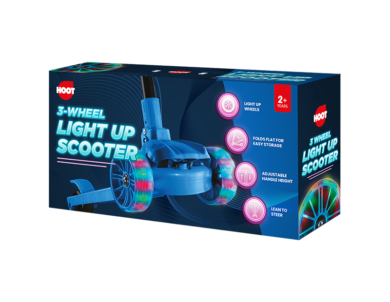 Wholesale Light Up Scooter 3 Wheels