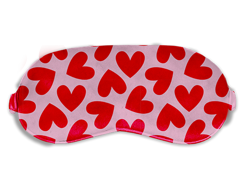 Wholesale Valentine's Velvet Eye Mask