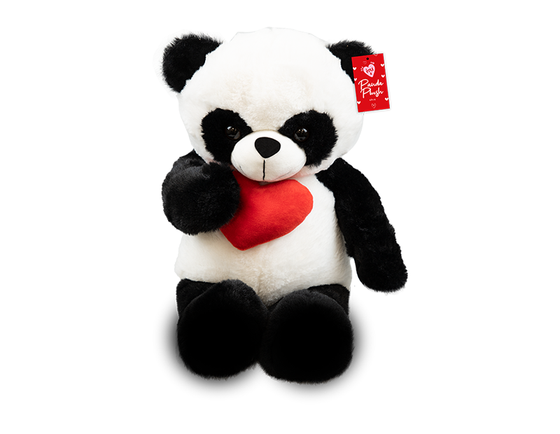 Wholesale Valentines Plush Bear With Heart 49cm