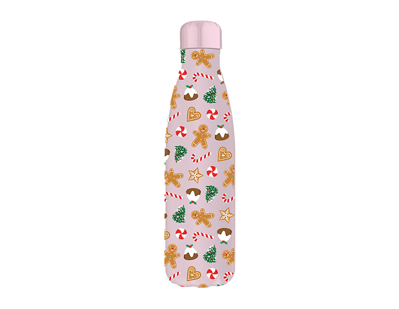 Wholesale Festive Double Wall Bottle 500ml