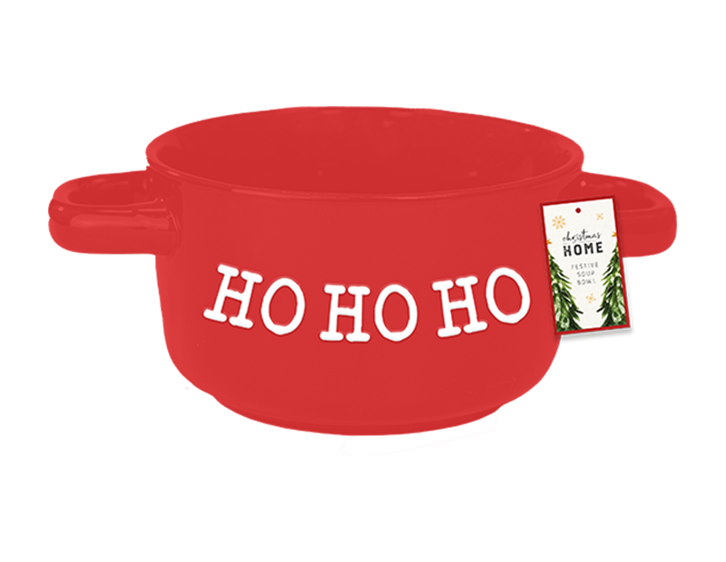 Wholesale Christmas Festive Soup Bowl