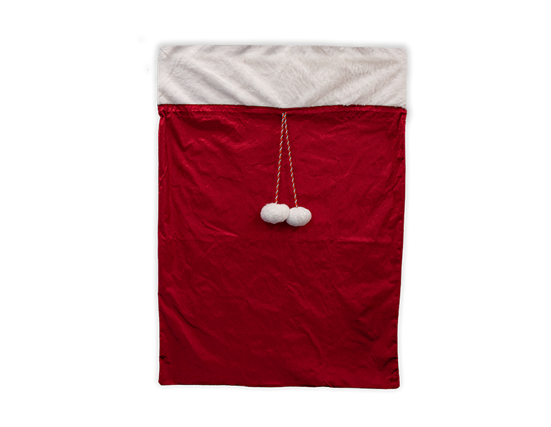 Wholesale Christmas Velvet Traditional Sack 100cm x 75cm