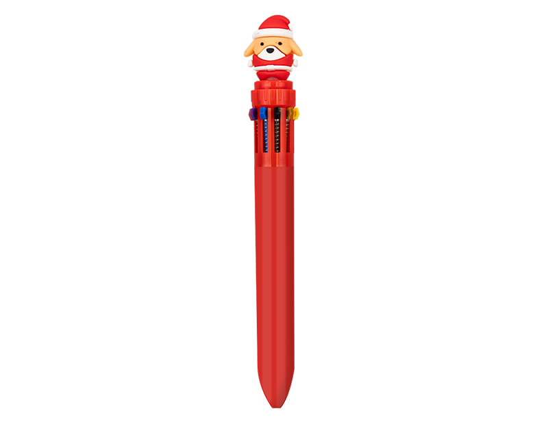 Wholesale Festive Multi-Colour Pen PDQ