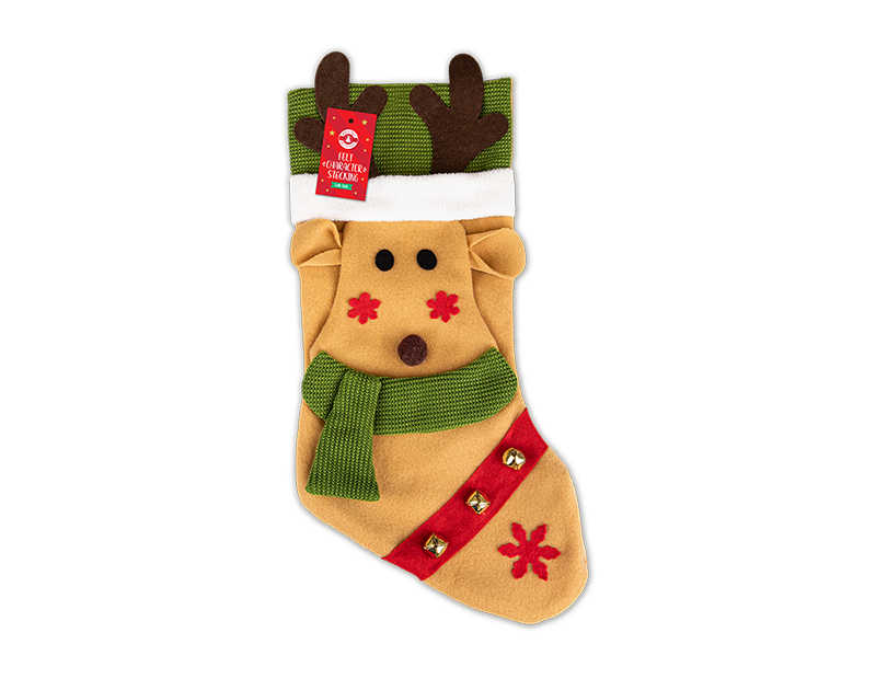 Wholesale Christmas Character Felt Stocking