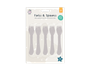 Fork and Spoon Set 10 Pack