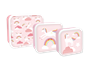 Girls Printed Food Boxes 3pk