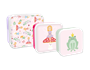 Girls Printed Food Boxes 3pk