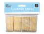 Party Cocktail Sticks 4pk With Clip Strip