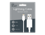 Lightning to USB White Cable 1m With Clip Strip