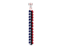 Medium Coloured Bobbles 40pk With Clip Strip