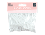 Dental Floss Toothpicks 75pk With Clip Strip