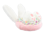 Hanging Bunny Donut Decoration 33cm