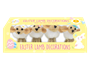 Easter Lamb Decorations - 4 Pack (With PDQ)