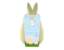 Easter Ceramic Bunny Jar