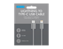 Type-C to Lightning Coloured Cable 1M