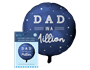 Father's Day 18" Round Foil Balloon