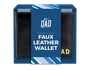 Father's Day PU Leather Wallet PDQ