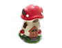 Resin Mushroom House 17cm