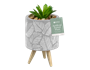 Artificial Plant in Pot on Stand