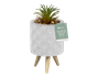 Artificial Plant in Pot on Stand