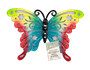 Rainbow Butterfly Metal Wall Plaque