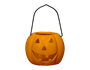 Halloween Pumpkin Tealight Holder with Handle 10cm