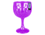 Spooky Halloween Plastic Wine Goblet