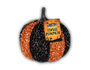 Halloween Tinsel Pumpkin 14cm