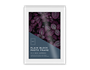 White Block Photo Frame 5 X 7" 1pk PDQ