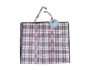 Large Check Shopping Bag