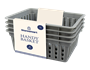 Plastic Handy Basket 4pk -  1L