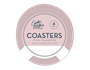 Natural Coasters 4pk Dia. 12cm