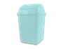 Pastel Plastic Swing Top Bin