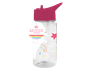 Girls Printed Bottle With Straw 400ml