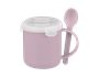 Pastel Microwavable Soup Mug with Spoon