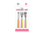 Unicorn 3 Piece Cutlery Set PDQ